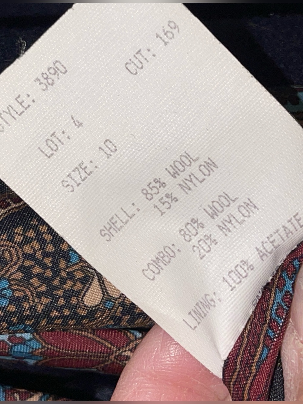 Vintage Mackintosh wool coat. Size 10 GUC - Picture 9 of 11